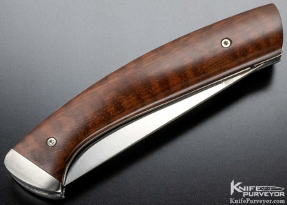1515 Francois Ler Theirs Custom Knife Snakewood Linerlock - Image 2