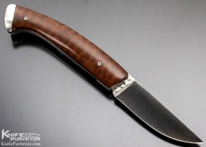 1515 Francois Ler Theirs Custom Knife Snakewood Linerlock - Image 6