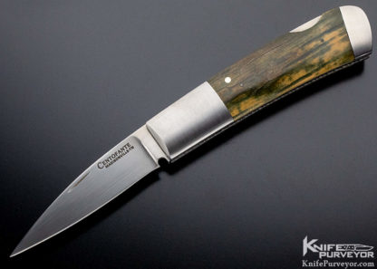 Frank Centofante Custom Knife Mammoth Lockback 9674