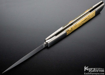 Frank Centofante Custom Knife Mammoth Tail Lock - Image 5