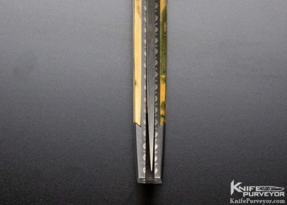 Frank Centofante Custom Knife Mammoth Tail Lock - Image 4
