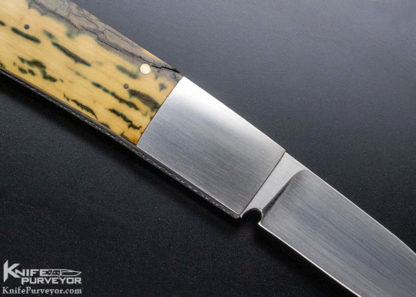Frank Centofante Custom Knife Mammoth Tail Lock