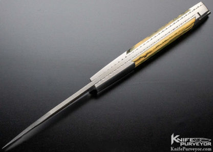 Frank Centofante Custom Knife Mammoth Tail Lock - Image 6