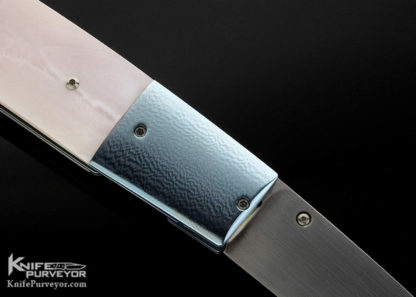 Frank Centofante Custom Knife Freash Water Pearl Linerlock - Image 7