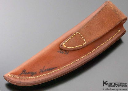 George Herron Custom Knife Drop Point Hunter - Image 8