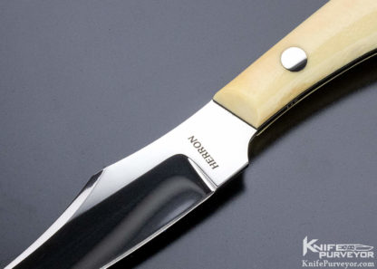 George Herron Custom Knife Mammoth Clip Point - Image 7