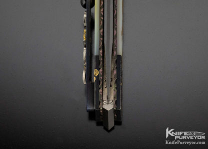 Glen Waters Custom Knife "Best Folder Blade Show 2018" Nihon Teki Dragonfly" Linerlock - Image 6