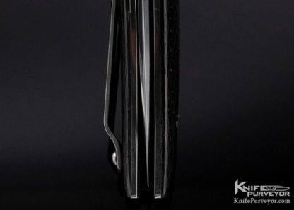 Jason Clark Custom Knife Hybrid Recurve Carbon Fiber Linerlock - Image 8