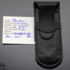 Jerry Moen Custom Knife "Panther" Mirrored Titanium and Carbon Fiber - Image 2