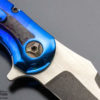 Jerry Moen Custom Knife "Panther" Mirrored Titanium and Carbon Fiber - Image 4