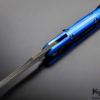 Jerry Moen Custom Knife "Panther" Mirrored Titanium and Carbon Fiber - Image 6