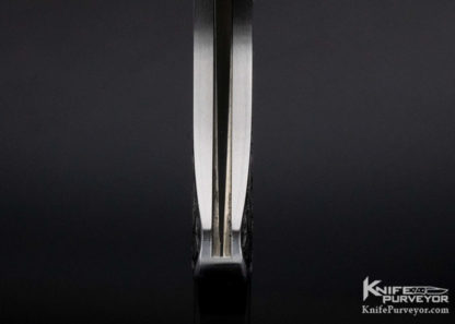 Jim Martin Custom Knife Sole Authorship Engraved Mother of Pearl Lockback - Image 5