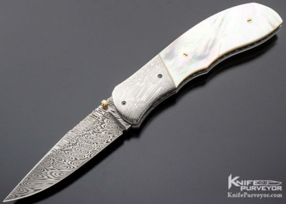 John w smith mother of pearl custom knife 9977