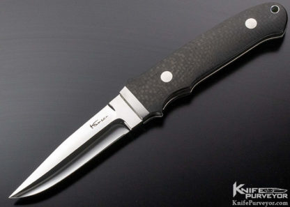 Kansei Matsuno Custom Knife Carbon Fiber Hideout Flipper Linerlock - Image 6