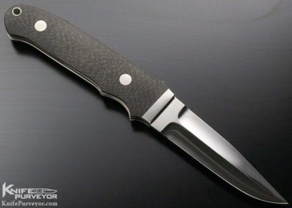 Kansei Matsuno Custom Knife Carbon Fiber Hideout Flipper Linerlock - Image 5