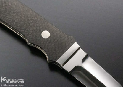 Kansei Matsuno Custom Knife Carbon Fiber Hideout Flipper Linerlock - Image 8
