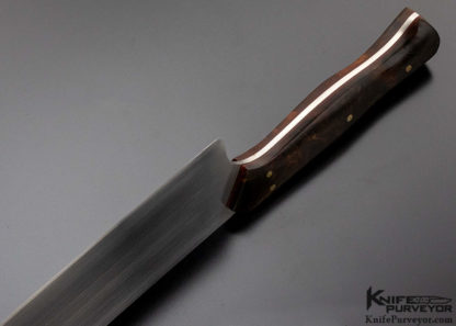 Kevin Cross Custom Knife Cocobolo 10 Inch Chef's Knife - Image 7