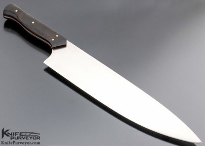 Kevin Cross Custom Knife Cocobolo 10 Inch Chef's Knife - Image 3