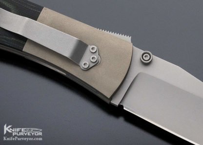 Kit Carson Custom Knife Model 4 Clip Point Linerlock - Image 5