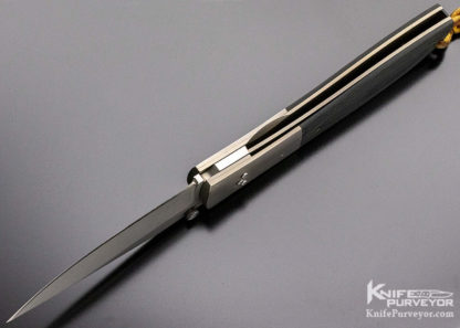Kit Carson Custom Knife Model 4 Clip Point Without Pocket Clip - Image 5