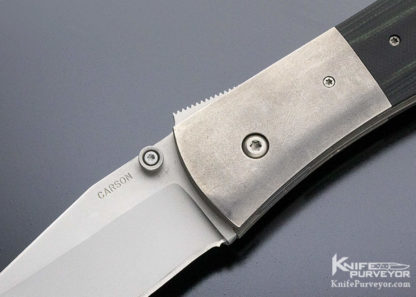 Kit Carson Custom Knife Model 4 Clip Point Without Pocket Clip - Image 7