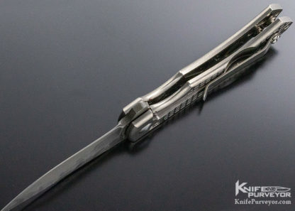 Les George Custom Knife Titanium Framelock - Image 5