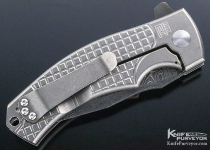 Les George Custom Knife Titanium Framelock