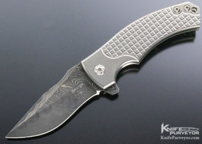 Les George Custom Knife Titanium Framelock - Image 6