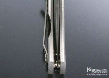 Les George Custom Knife Titanium Framelock - Image 4