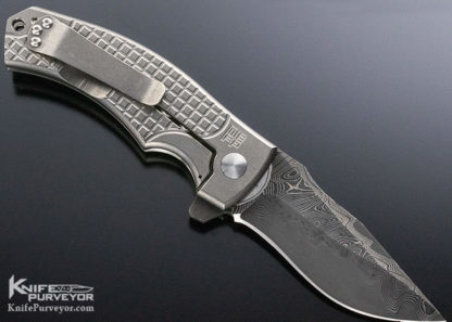 Les George Custom Knife Titanium Framelock - Image 7
