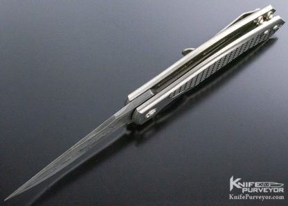 Les George Custom Knife Titanium Framelock - Image 8