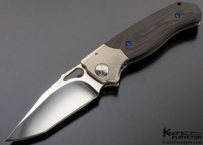Matt Diskin Custom Knife Revolution D/A Scale Release Carboquartz - Image 8