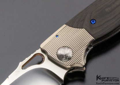 Matt Diskin Custom Knife Revolution D/A Scale Release Carboquartz - Image 2