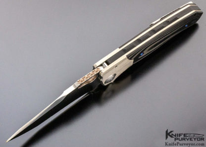 Matt Diskin Custom Knife Revolution D/A Scale Release Carboquartz - Image 3