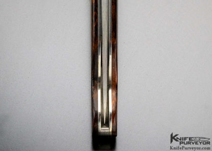 Michael Vagnino Custom Knife Desert Ironwood Linerlock - Image 4