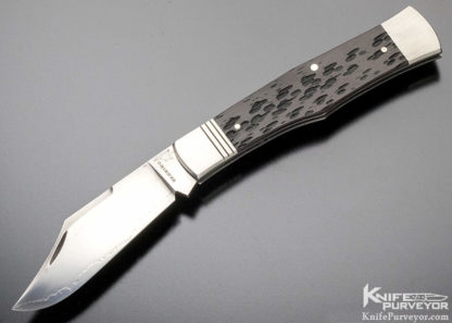 Michael Vagnino Custom Knife Jigged Bone Slipjoint - Image 4