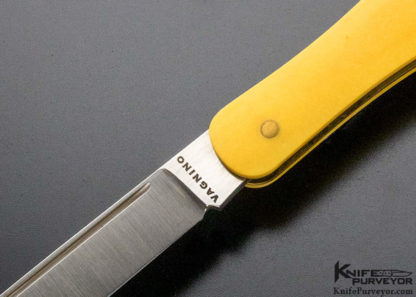 Michael Vagnino Master Smith Custom Knife Westinghouse Micarta Slip Joint - Image 4