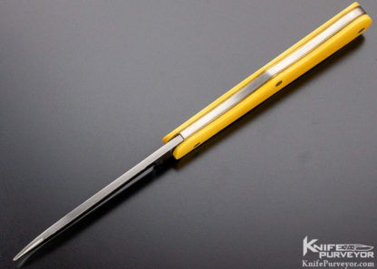 Michael Vagnino Master Smith Custom Knife Westinghouse Micarta Slip Joint - Image 6