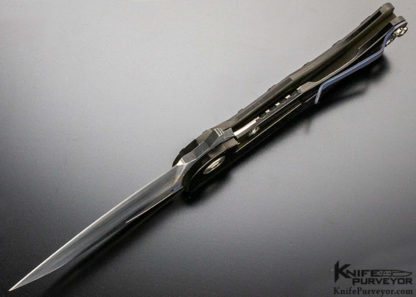 Mikkel Willumsen Custom Knife "Dredd" Flipper Frame Lock - Image 7