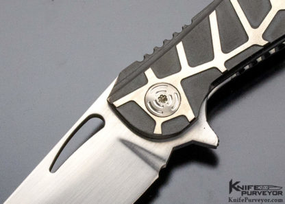 Mikkel Willumsen Custom Knife "Dredd" Flipper Frame Lock - Image 2