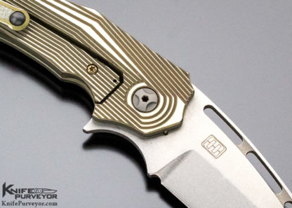 Mikkel Willumsen Custom Knife Maddog Titanium Framelock Flipper - Image 4