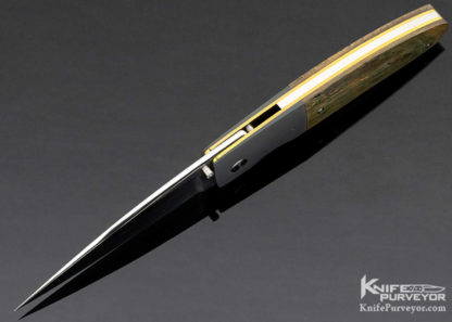 Owen Wood Custom Knife Mastodon & Titanium Linerlock - Image 6