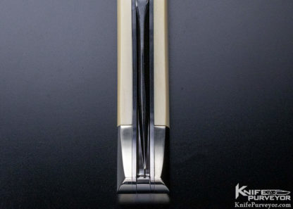 Paul Panak Custom Knife Burn Italian Picklock Auto Mirror Polished - Image 3