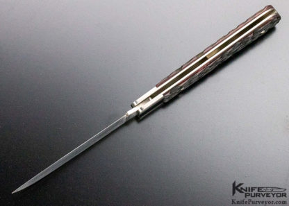 PJ Tomes Custom Knife Single Blade Trapper Jigged Bone Slipjoint
