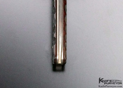 PJ Tomes Custom Knife Single Blade Trapper Jigged Bone Slipjoint - Image 12