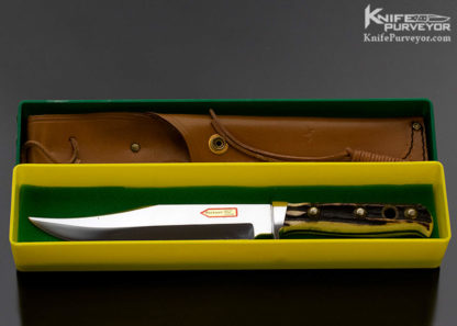 Puma Custom Knife Original Bowie Stag with Box and Sheath - Image 5