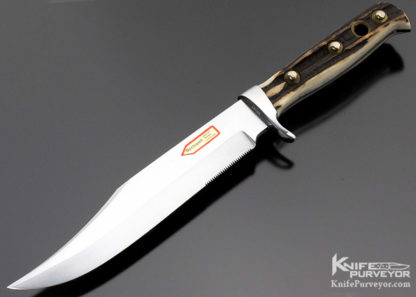 Puma Custom Knife Original Bowie Stag with Box and Sheath 10015