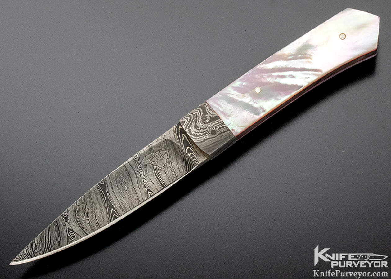 【楽天ランキング1位】 Smith Ralph Custom Damascus & Pearl of Mother Knife その他