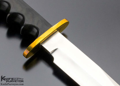 Randall Custom Knife Model 14 "Attack" Bowie Black Micarta And Brass - Image 7