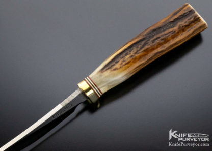 Randall Made Custom Knife Model 21 with Stag - Image 3